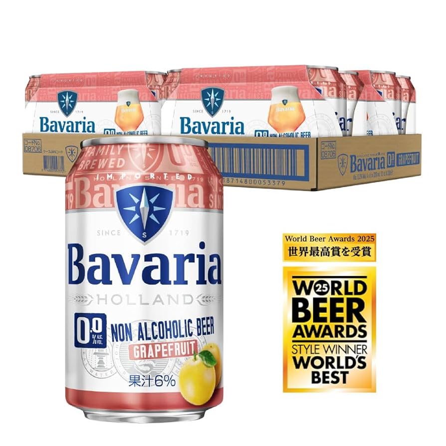 Bavaria72本♡24本 3ケースノンアルコールビール レモン Bavaria72本♡24本 3ケースノンアルコールビール レモン Amazon